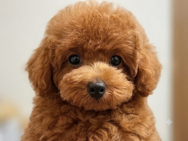 岡山県のトイプードル(トイ) (アミーゴ水島店/2026年5月6日生まれ/女の子/レッドフォーン)の子犬の2枚目の画像