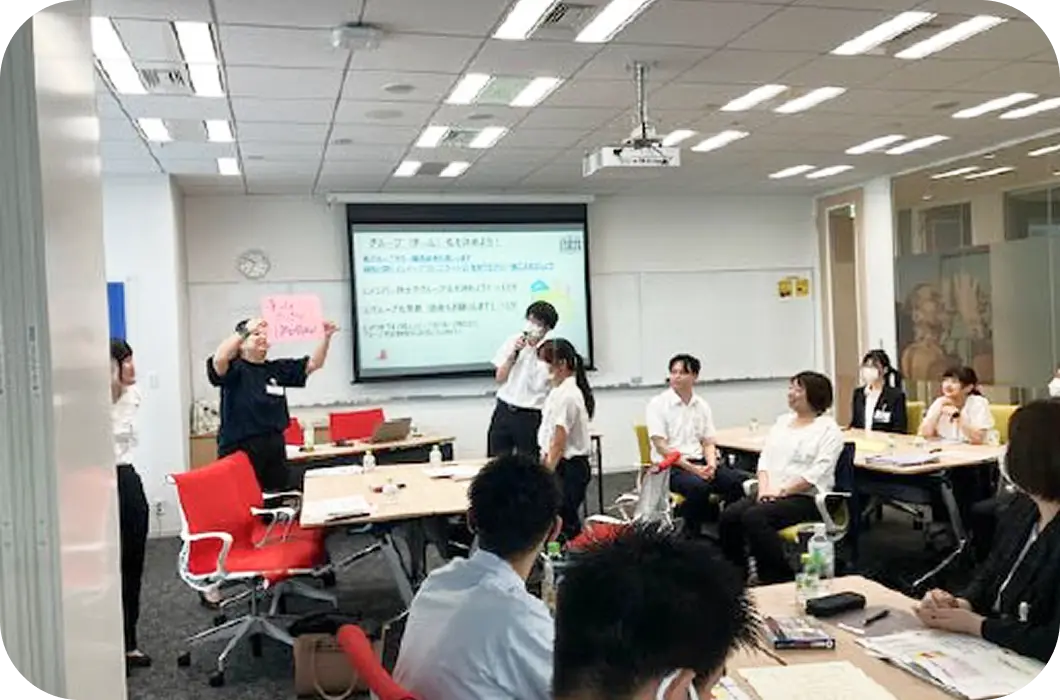 エースプロジェクトの研修の様子